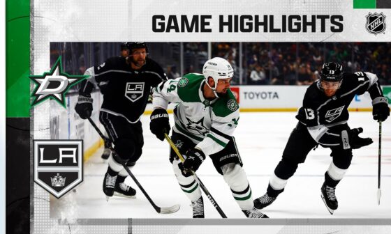Stars @ Kings 1/3 | NHL Highlights 2023