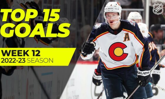 NHL Top Goals from Week 12 | 2022-23 Season