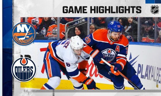 Islanders @ Oilers 1/5 | NHL Highlights 2023