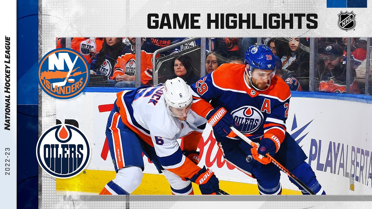 Islanders @ Oilers 1/5 | NHL Highlights 2023