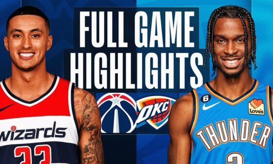 WIZARDS at THUNDER | FULL GAME HIGHLIGHTS | January 6, 2023