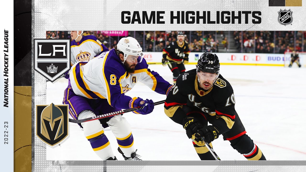 Kings @ Golden Knights 1/7 | NHL Highlights 2023