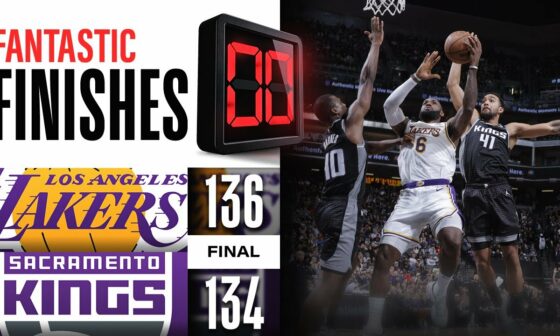 WILD Finish in Final 2:21 Lakers vs Kings | January 7, 2023