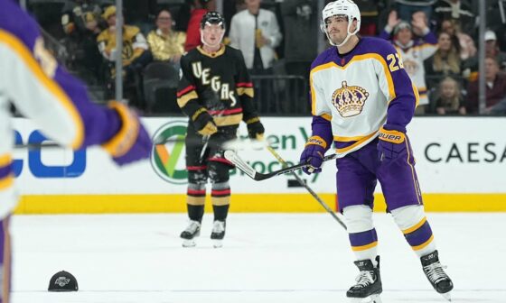 Fiala's first hat trick as a King powers their big win