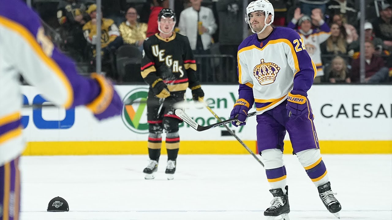 Fiala's first hat trick as a King powers their big win