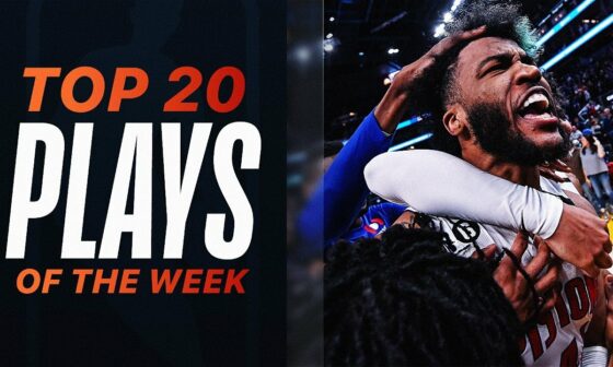 NBA's Top 20 plays of Week 12 | 2022-23 Season