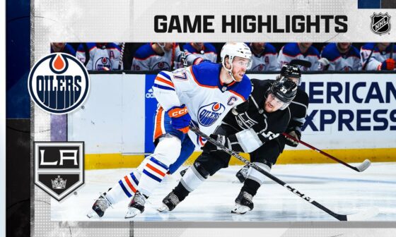Oilers @ Kings 1/9 | NHL Highlights 2023