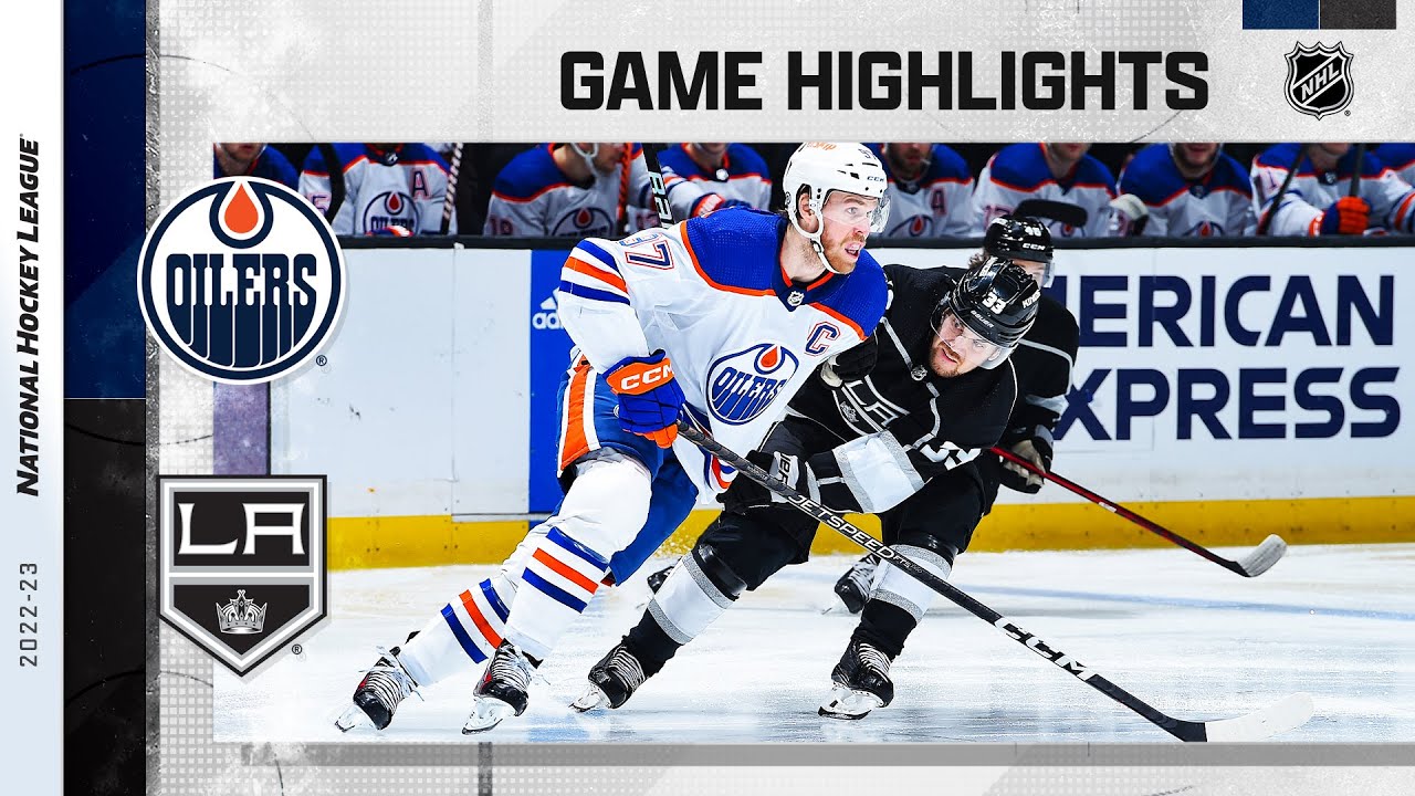 Oilers @ Kings 1/9 | NHL Highlights 2023