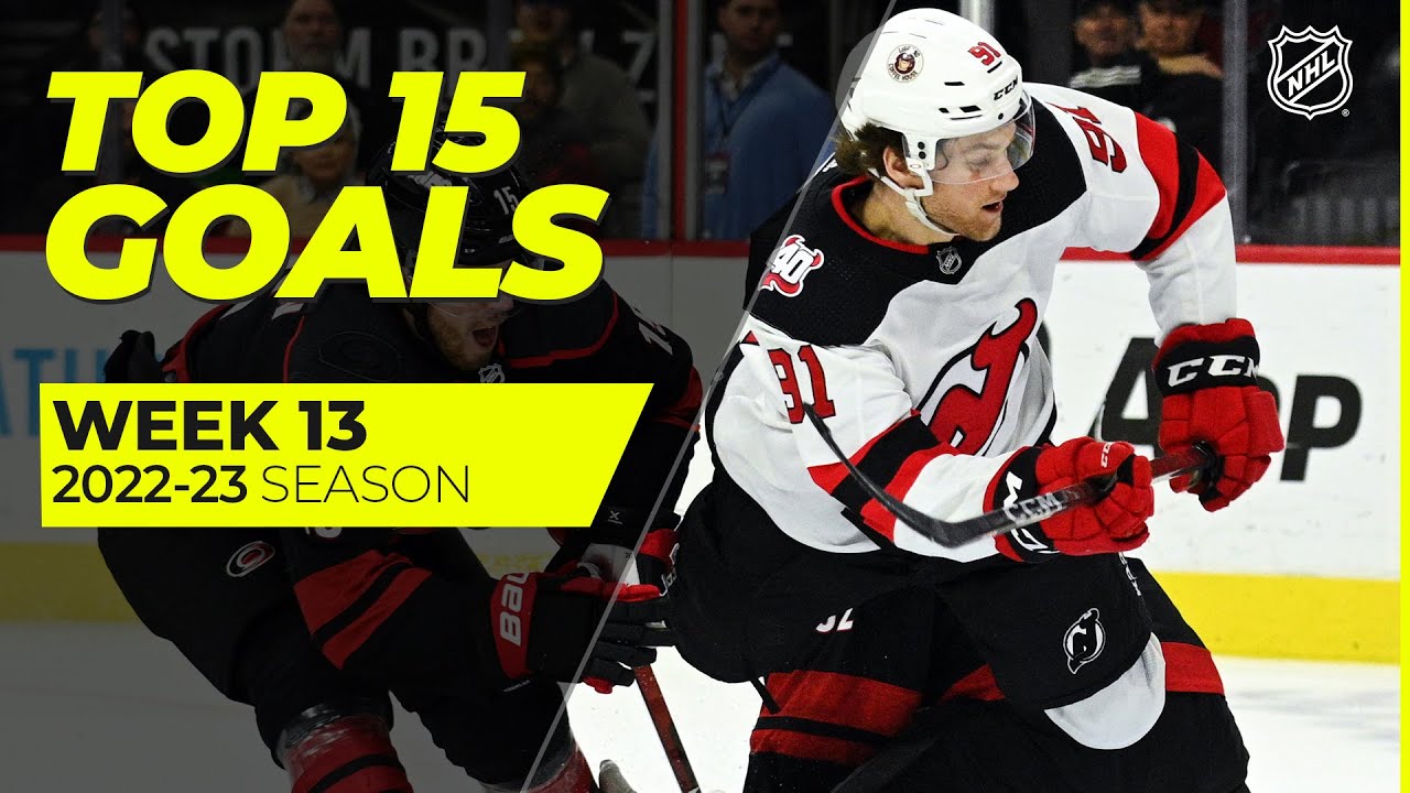 MacKinnon, Marchand, Mercer Battle for #1 | NHL Top Goals from Week 13 | 2022-23 Season