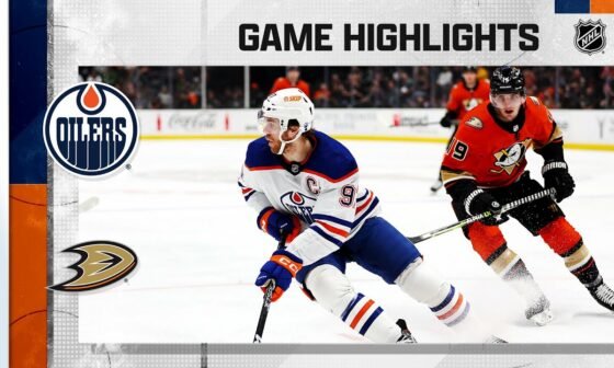 Oilers @ Ducks 1/11 | NHL Highlights 2023