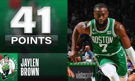 Jaylen Brown GOES OFF For 41 Points In Celtics W | January 11, 2023