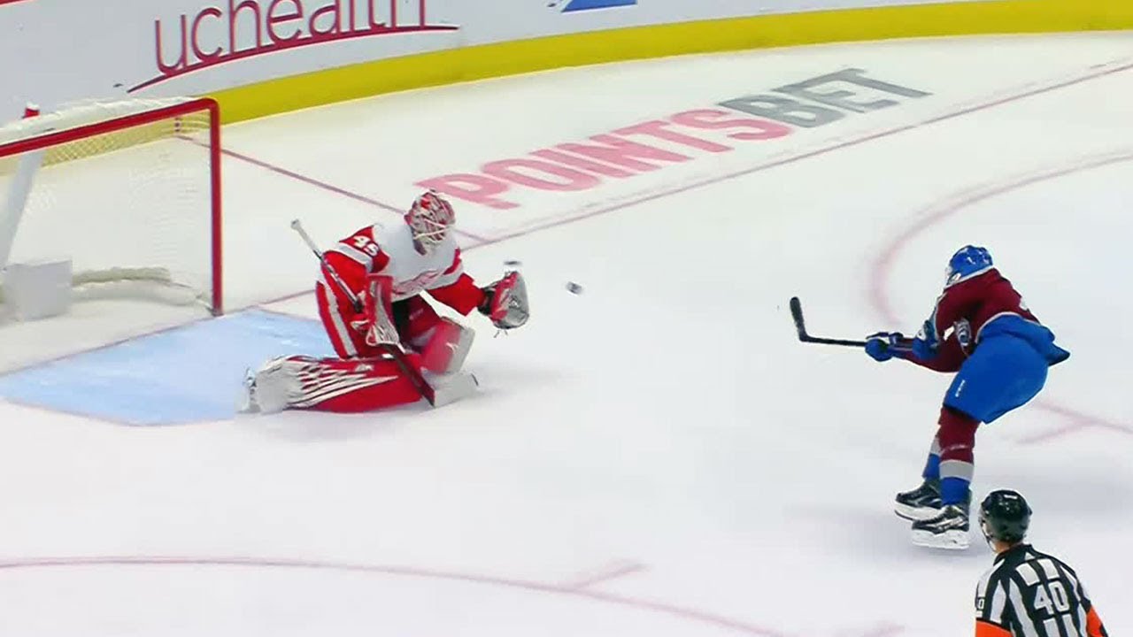 Mackinnon steals and delivers high-speed goal