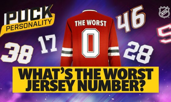 What's the Worst Jersey Number in Hockey? | Puck Personality