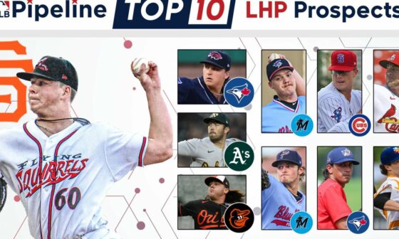 Kyle Harrison tops LHP prospect list