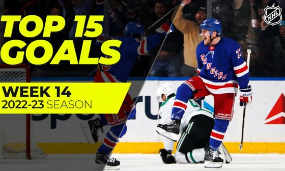 The Best NHL Goals of Week 14 | McDavid, Matthews, Fox | 2022-23 Season