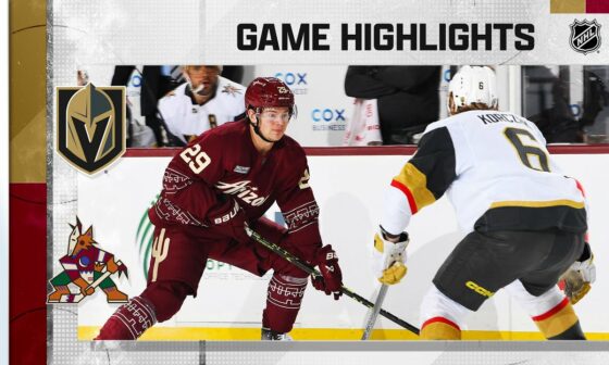Golden Knights @ Coyotes 1/22 | NHL Highlights 2023