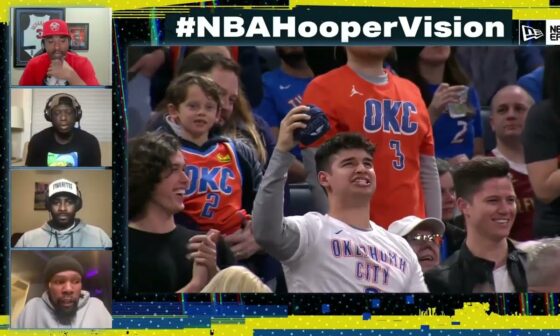 The Best Sounds of #NBAHooperVision Ft. Nate Robinson, Q.Rich & Dorell Wright!| Cavaliers at Thunder