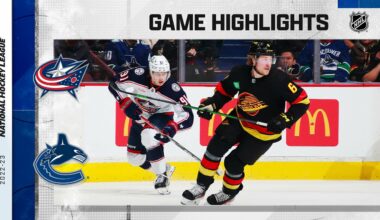 Blue Jackets @ Canucks 1/27 | NHL Highlights 2023