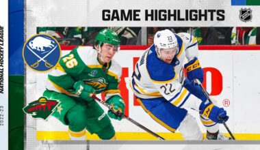 Sabres @ Wild 1/28 | NHL Highlights 2023