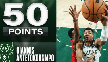 Giannis Antetokounmpo GOES OFF for a 50-PT DOUBLE-DOUBLE In Bucks W! | January 29, 2023