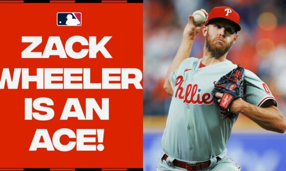Zack Wheeler is AN ACE! Has another big year for the Phillies! | 2022 Season Highlights