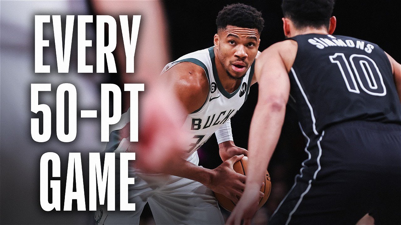 Every Time Giannis Antetokounmpo Dropped 50 Points!