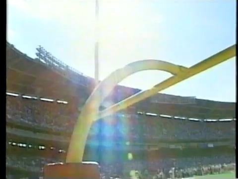 Opening day 1995 - Michael Westbrook makes his debut