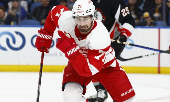 Red Wings’ Dylan Larkin selected to All-Star Game for third time