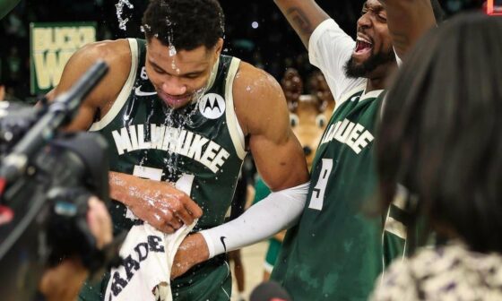 Bill Simmons: “Tensions in Milwaukee escalate as Bobby Portis is spotted assaulting Giannis with an unknown substance”