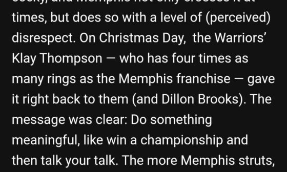 Written on the official NBA app. Wtf?