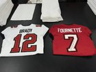 Leonard Fournette and Tom Brady are auctioning off their jerseys to support Damar Hamlin's foundation.