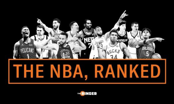 The Ringer has updated their Top 100 Players ranking. New top 10: 1. Giannis, 2. Jokic, 3. Curry, 4. Luka, 5. Durant, 6. Embiid, 7. Tatum, 8. LeBron, 9. AD, 10. Zion