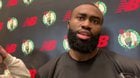 [Forsberg] Jaylen Brown: "To lose [in the Finals] obviously leaves a stain on everybody’s memory ... The reality is you remember it, you learn from it, and you grow from it. But you let it go at the same time. And you move forward."