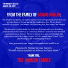 [Rooney] Announcement from Damar’s family