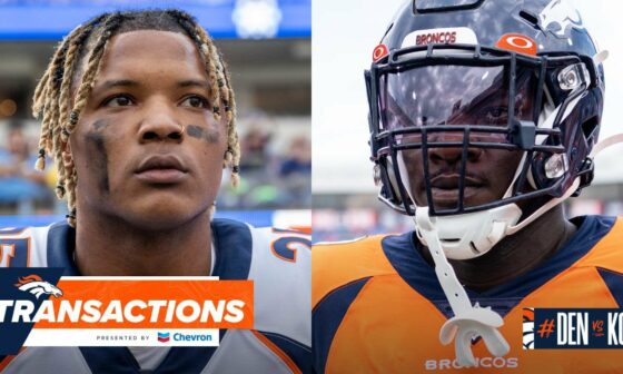 Broncos promote CB Lamar Jackson, OLB Jonathan Kongbo to active roster, place OLB Randy Gregory on injured reserve