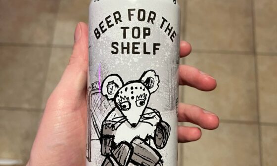 feel like this fits in here 🐀 - Off Color "Beer for the Top Shelf"
