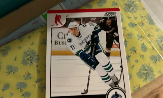 Was going through my old hockey cards and found this