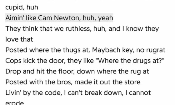 Cam mentioned in new Trippie Redd x Future song