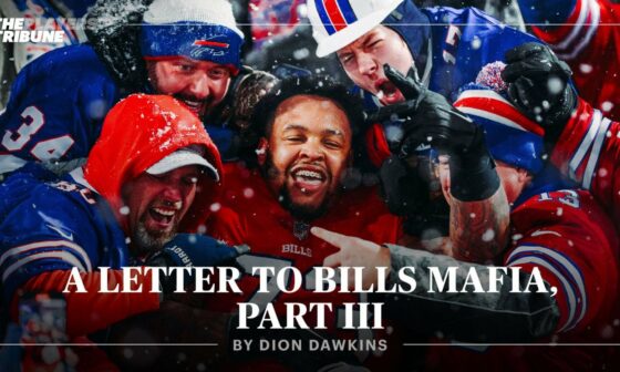 [Players' Tribune] A Letter to Bills Mafia, Part III | By Dion Dawkins