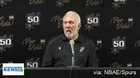 Before the game, Pop said he wanted to hold Luka Doncic to 50 points. Unfortunately, Doncic poured in 51 points -- and, poetically, San Antonio lost by a point.