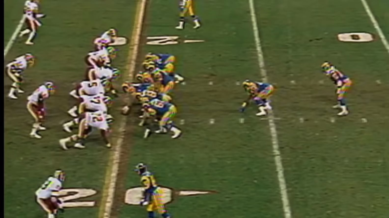 Darrell Green chases down Eric Dickerson in 1986 NFC wild card
