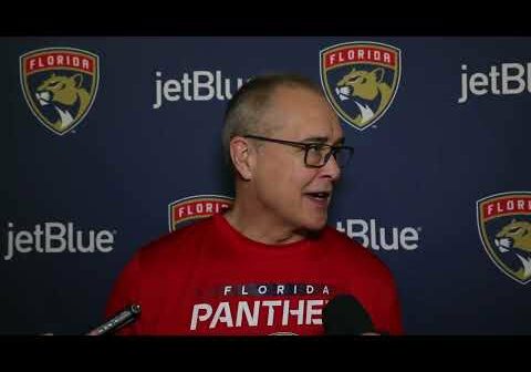 Paul Maurice, Panthers Pregame: Florida at Colorado Avalanche