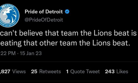 Lions Twitter 🦁