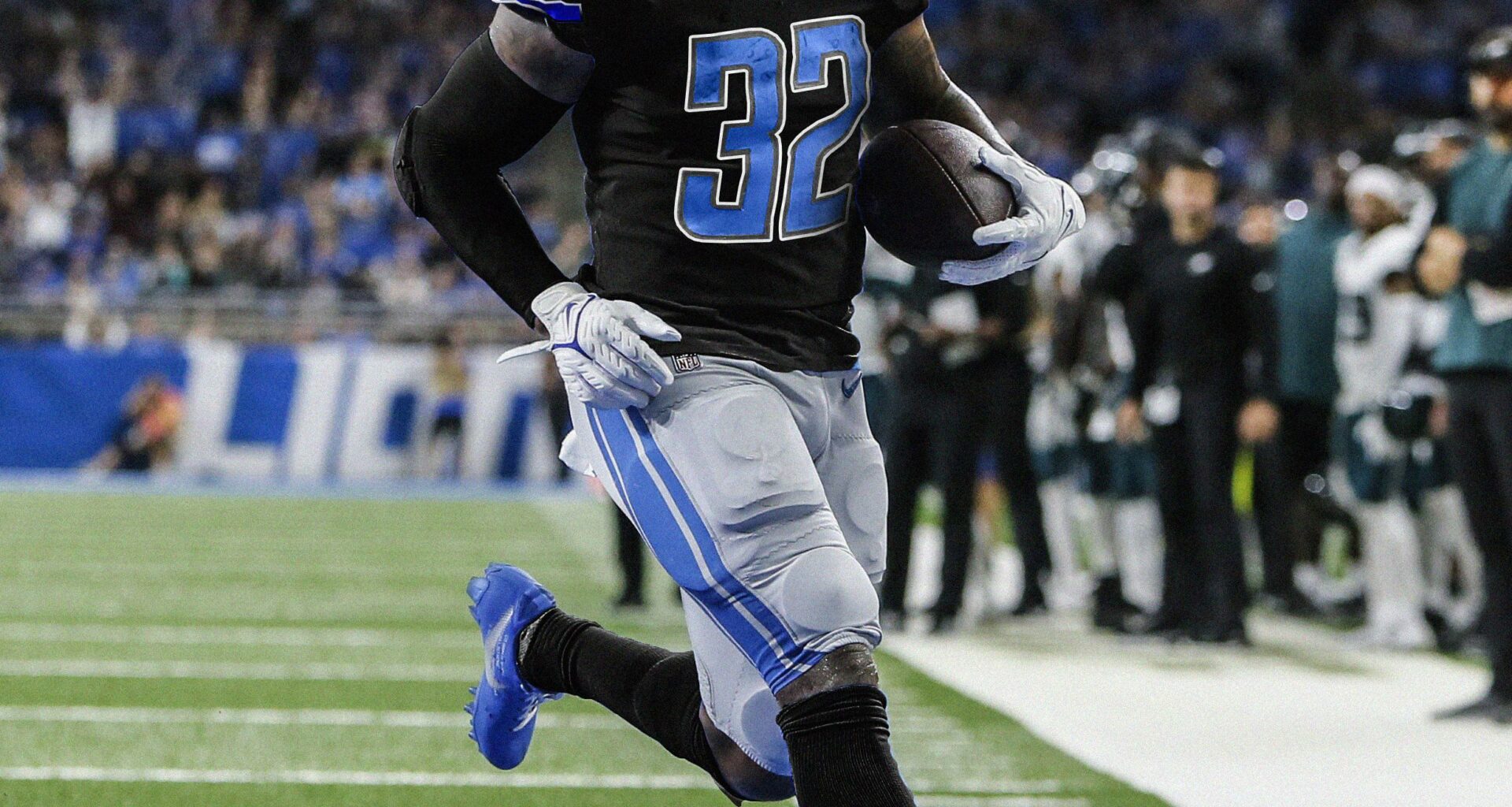 Detroit Lions Alternate Jersey Concept - Blackout 🖤