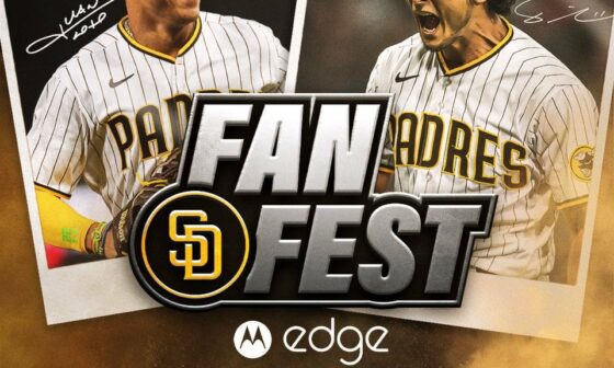 [Padres] · 2h Due to unprecedented demand for the 2023 Padres FanFest, access to tickets for the general public will close at 10:00am PT on Friday, January 13th.