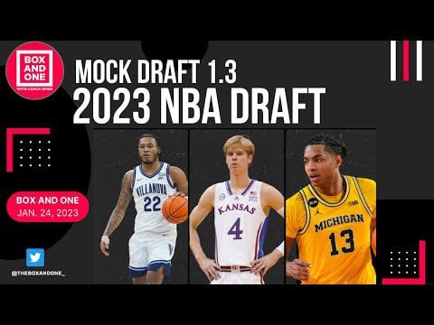 2023 NBA Mock Draft 1.3 (Picks 1-60) [Adam Spinella]