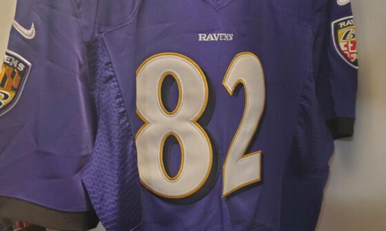 Selling a Torrey Smith jersey - see comments
