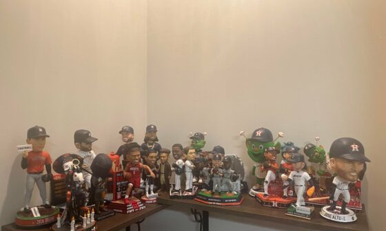 Bobblehead collection for national bobblehead day