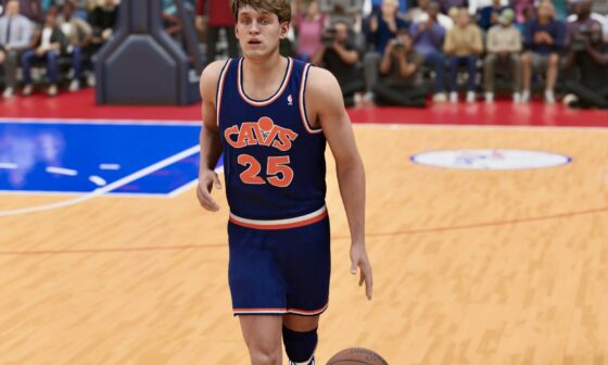 Is anyone else playing NBA 2K23 Eras with the early ‘90s Cavs?