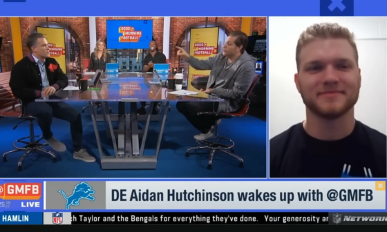While i don't often agree with GMFB, but i appriciate the guy who told Hutch to get 3 sacks on Rodgers.